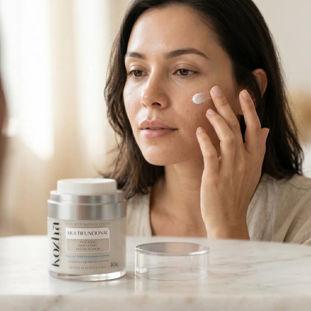 Creme Revitalizante com Nanotecnologia 30 g | Anti-aging, Tensor e Hidratação Profunda