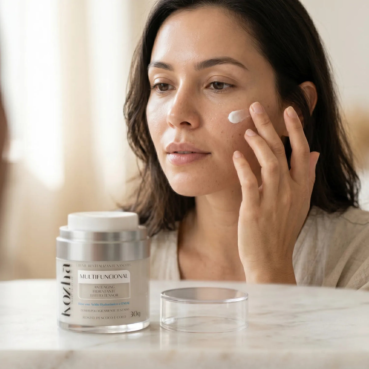 Creme Revitalizante com Nanotecnologia Anti-aging Tensor 30g | Kozha