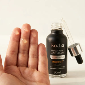 Sérum Concentrado com Nanotecnologia e Vitamina C 20% | 30 ml Antioxidante e Uniformizador Facial