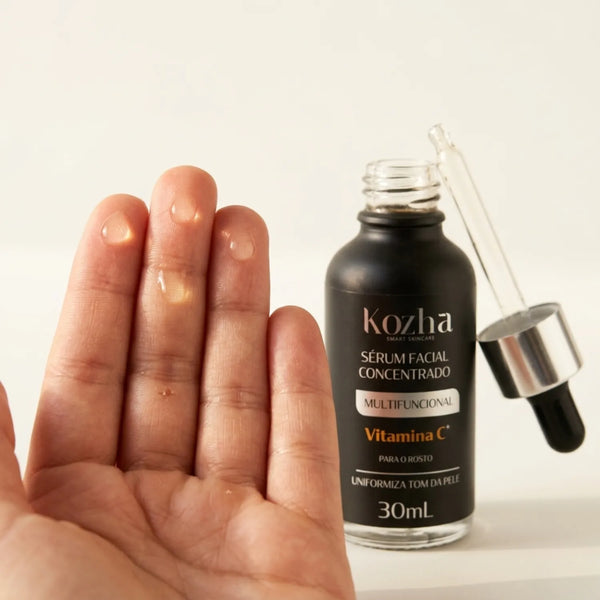 Sérum Concentrado com Nanotecnologia e Vitamina C 20% | 30 ml Antioxidante e Uniformizador Facial