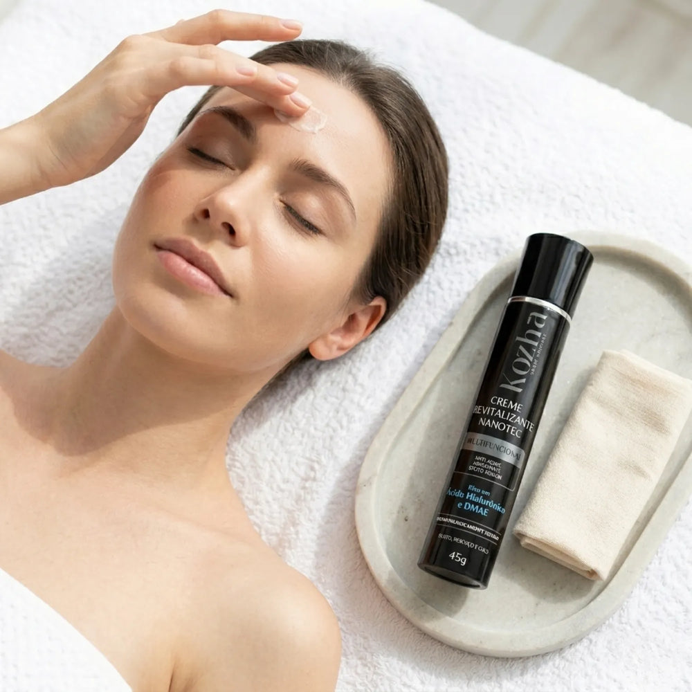 Creme Revitalizante com Nanotecnologia | Anti-aging, Tensor e Hidratação Profunda 45 g