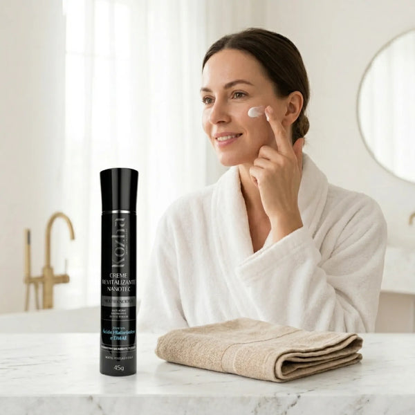 Creme Revitalizante com Nanotecnologia | Anti-aging, Tensor e Hidratação Profunda 45 g