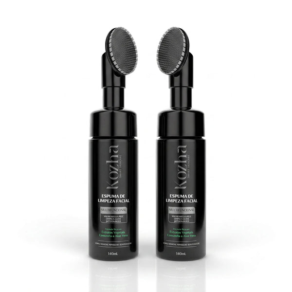 Kit Duplo Espuma de Limpeza Facial Kozha Smart Skincare